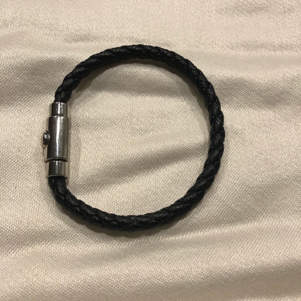 Black Ferragamo bracelet